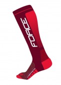 ponožky F COMPRESS, bordó-červené L-XL/42-47