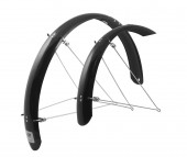 blatníky FORCE 58 Aluflex 26" + V vzpěry, černé