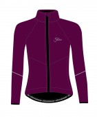 bunda FORCE ARROW LADY softshell, fialová S