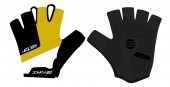 rukavice FORCE SECTOR gel, černo-žluté L