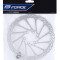 kotouč brzdový FORCE-2 180 mm, 6 děr, stříbrný