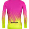 dres F MTB ANGLE LADY dl. rukáv, růžovo-fluo XS