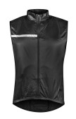 vesta FORCE WINDPRO, plná záda, černá S