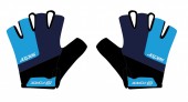 rukavice FORCE SECTOR gel, černo-modré L