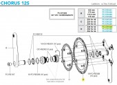 Převodník 12s CH, 48z, vč.šroubů (r.v. 2020 - ....)