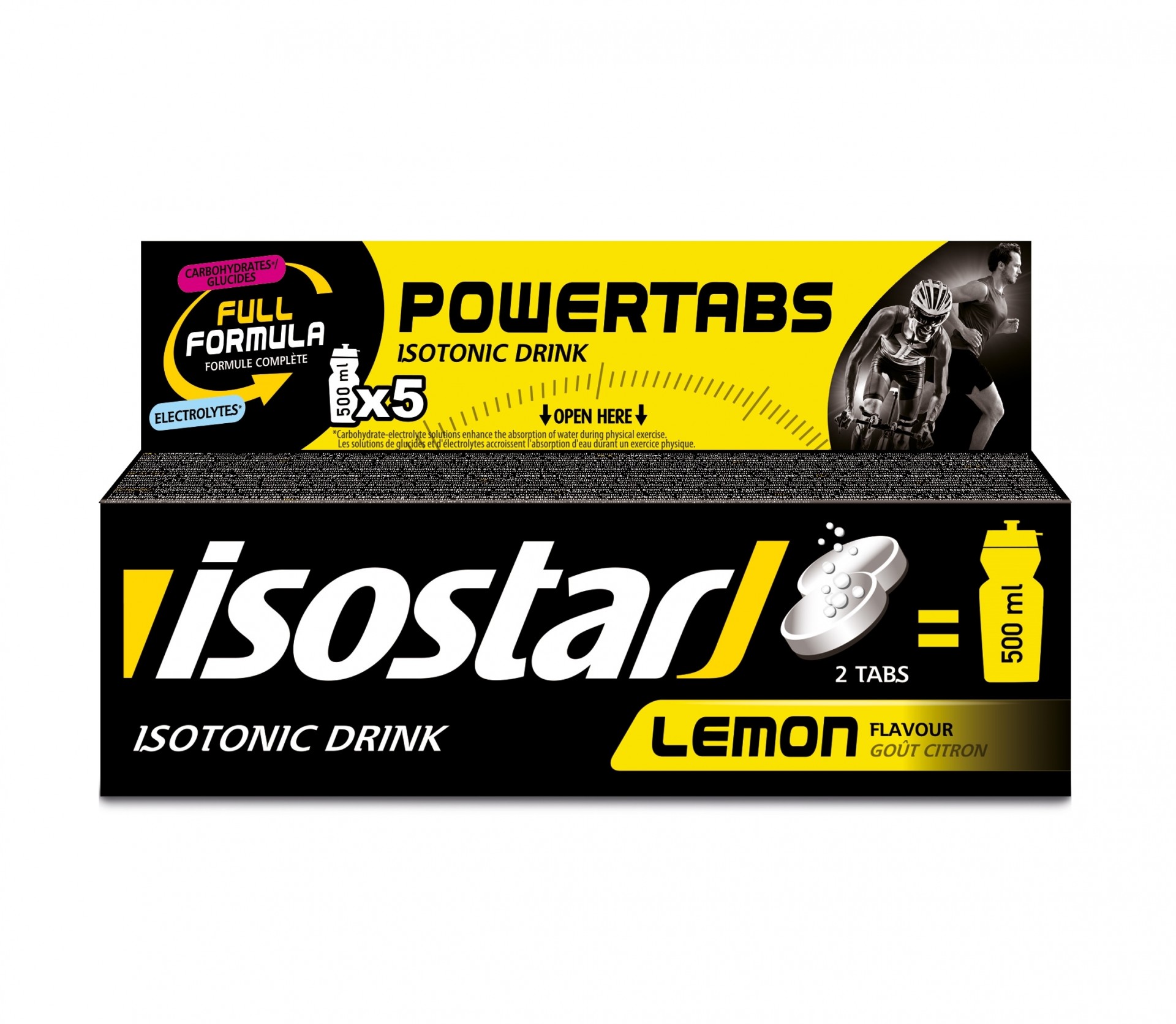 ISOSTAR POWERTABS tablety 120g citron