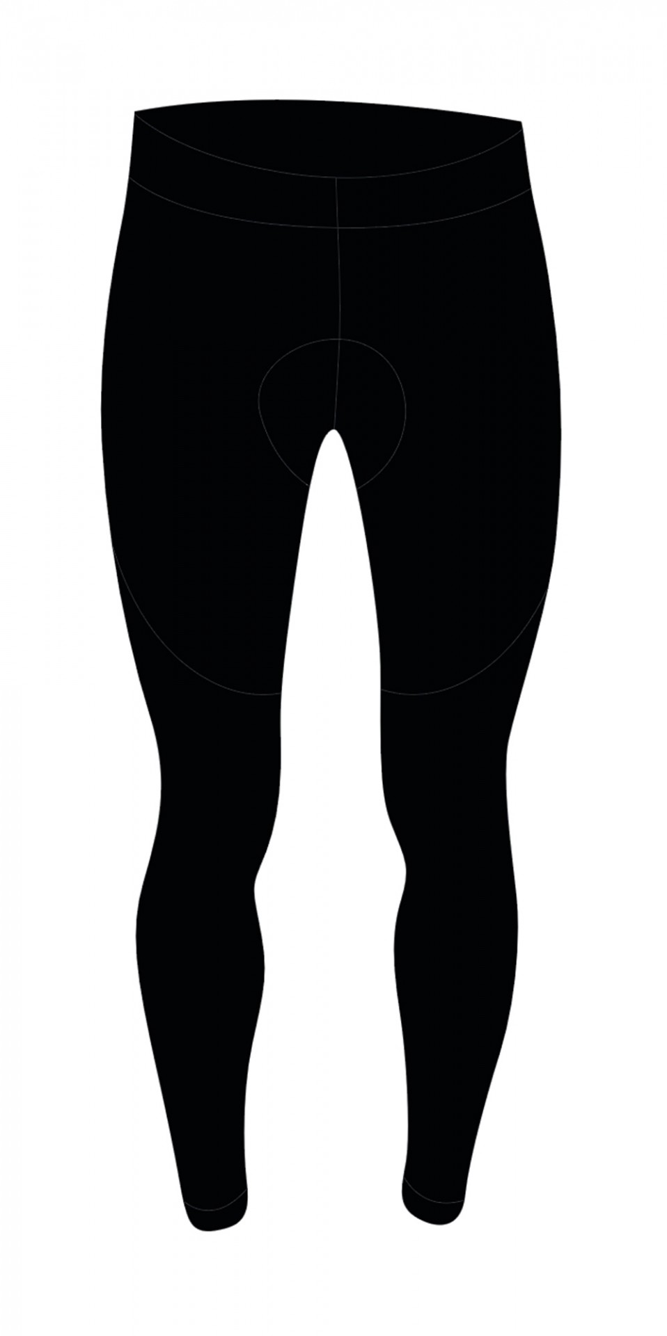 kalhoty F RIDGE do pasu s vložkou, černo-modré XL