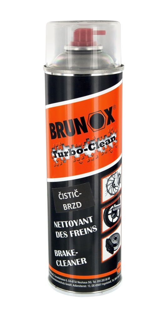 čistič-sprej BRUNOX Turbo-Clean, na brzdy, 500 ml